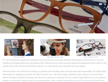 Tablet Screenshot of eyemaxoptometry.org